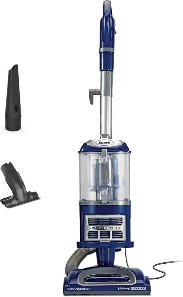 Shark Upright Vacuum, Navigator Lift-Away Deluxe with Large Dust Cup Capacity