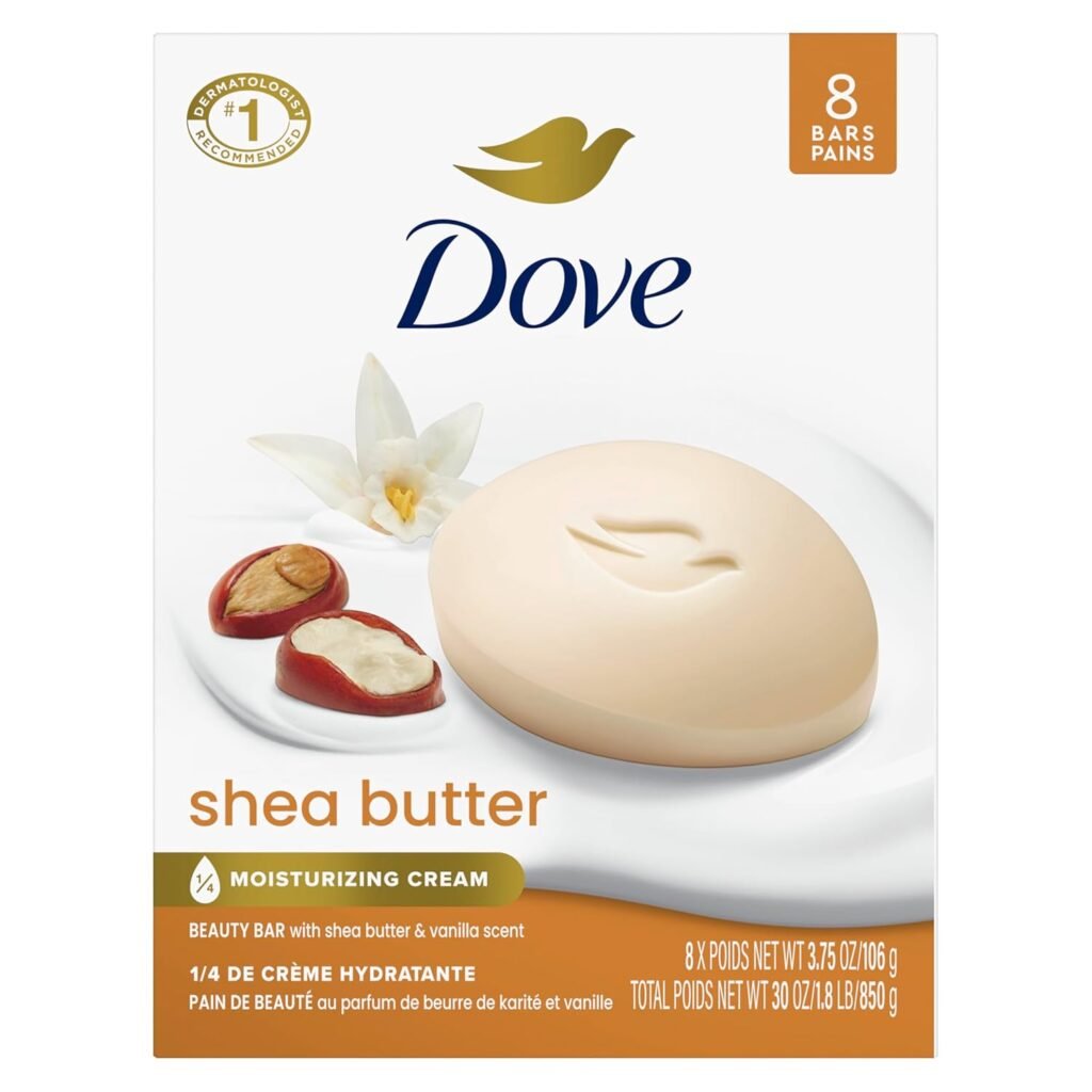 Dove Beauty Bar Soap Shea Butter