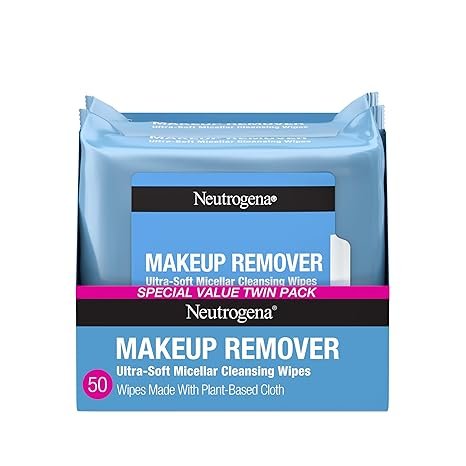 Neutrogena Makeup Remover Wipes Micellar Alcohol-Free