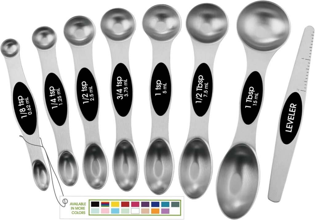 Spring Chef Stainless Steel Magnetic Measuring Spoons