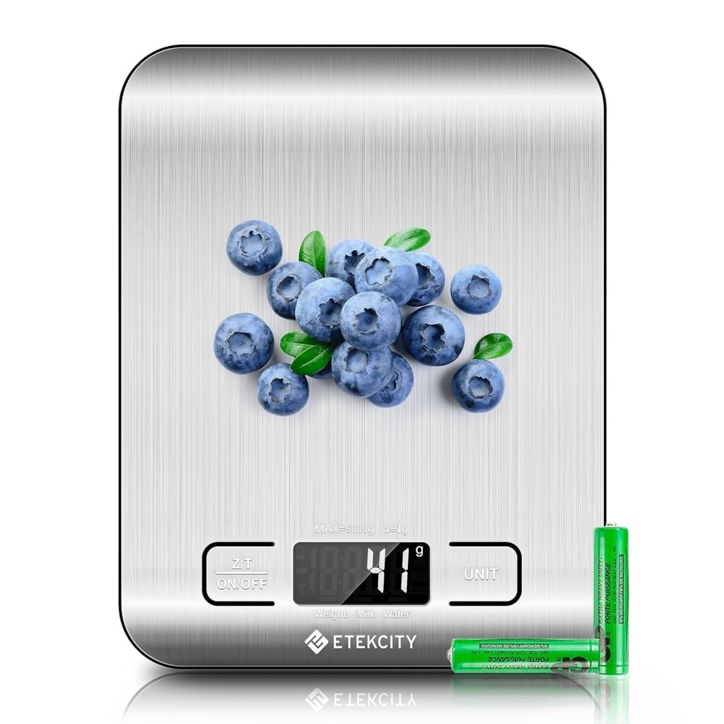 Etekcity Food Kitchen Scale, Digital Grams and Ounces for Weight Loss